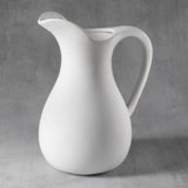 Ceramic Bisque Water Pitcher